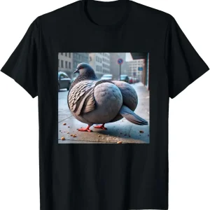 100 Level Gyatt Gen Z Meme Pigeon T-Shirt Funny Brainrot Pigeon Womens Clothing Graphic Kawaii Aesthetic Harajuku Fashion Y2K